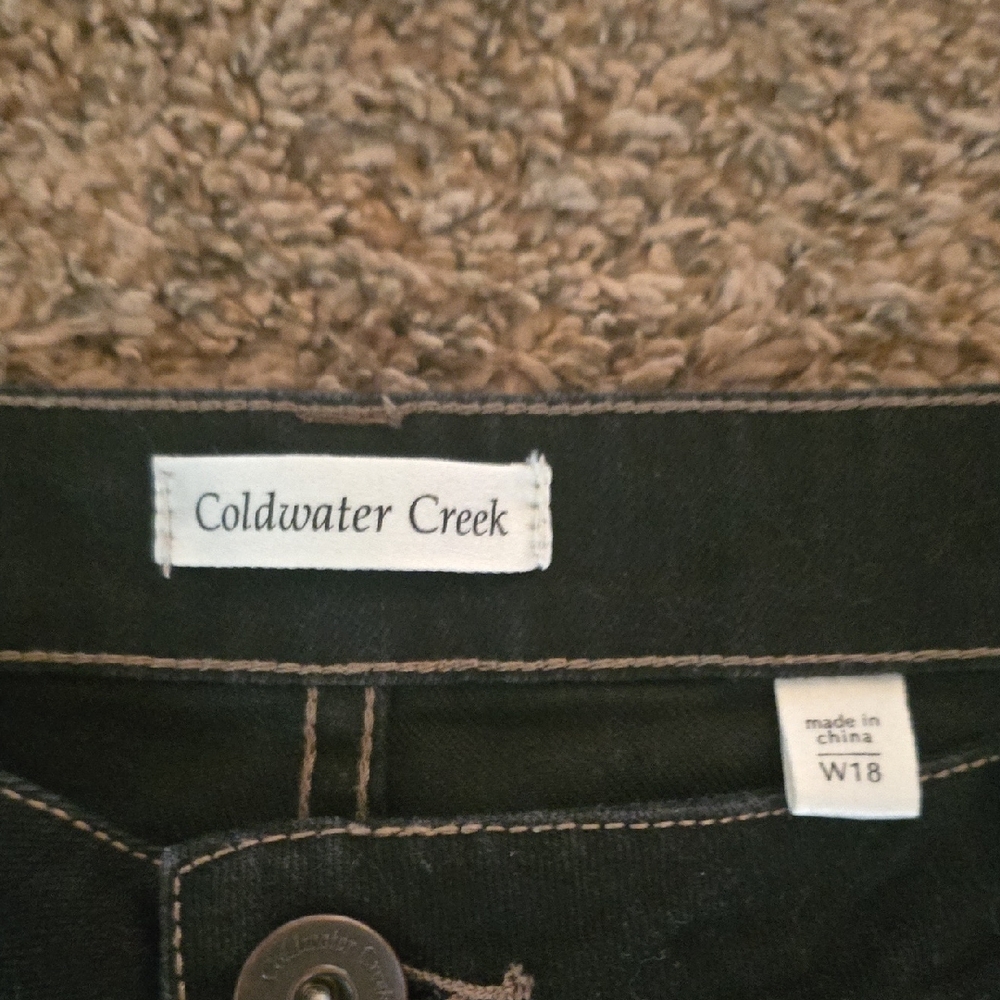 Coldwater Creek Women's Black Jeans 18w